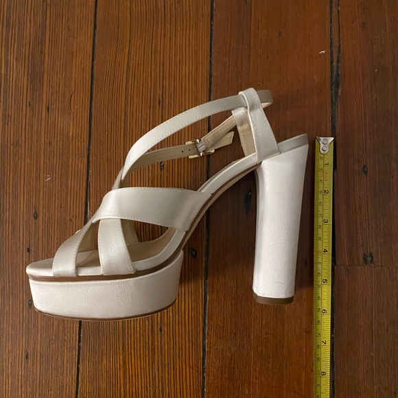 Jimmy Choo Satin Block Heels - Picture 7 of 7